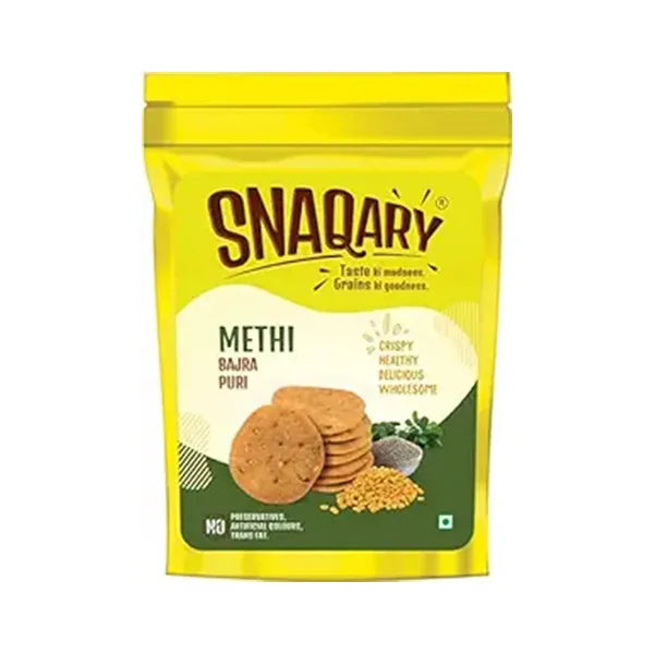 Snaqary Methi Bajra puri